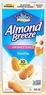 Almond Breeze - Vanilla No-Sweet (Blue Diamond)